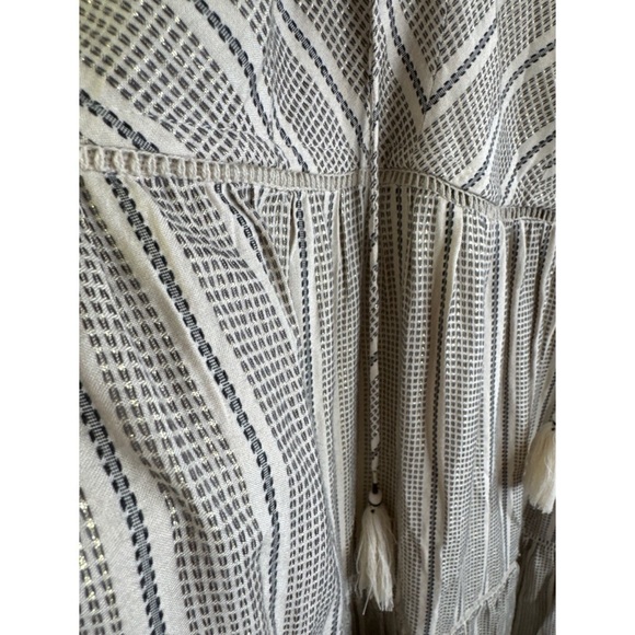 Love The Label Coba Stripe Sleeveless Midi Dress Size Large - Picture 4 of 8